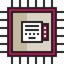 microchip, Edit Tools, electronic, Technological, electronics, computing, technology Black icon