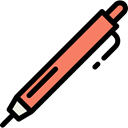 pencil, Pen, education, Office Material, Tools And Utensils, writing, School Material Black icon