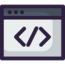 Programing Language, Multimedia, ui, Coding, computing, Browser DarkSlateGray icon