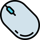 Mouse, clicker, technology, computer mouse, computing, electronic, electronics, Technological Gainsboro icon