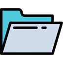 Files And Folders, storage, file storage, Data Storage, Folder, interface, Office Material Gainsboro icon