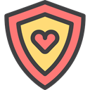 defense, security, shield, Protection, weapons DarkSlateGray icon
