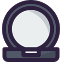 Mirror, Beauty, fashion, Beauty Salon, Grooming DarkSlateGray icon