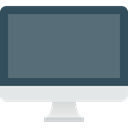 Tv, monitor, screen, Computer, television DimGray icon