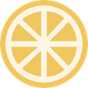 food, Citrus, Food And Restaurant, vegan, organic, Lemon, vegetarian, Fruit, Healthy Food, diet SandyBrown icon