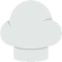 fashion, Cooking, Kitchen Pack, Cooker, food, kitchen, Chef Hat, Food And Restaurant, Chef, hat Gainsboro icon