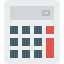 technology, Calculating, Technological, education, maths, calculator Lavender icon
