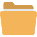 file storage, Data Storage, Files And Folders, storage, Office Material, interface, Folder SandyBrown icon