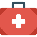 medical, hospital, doctor, first aid kit, Health Care, Healthcare And Medical IndianRed icon