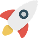 Rocket, transportation, Rocket Launch, Rocket Ship, transport, Space Ship, Space Ship Launch Lavender icon