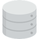 Server, Hosting, Computer, Servers, Database, Multimedia, network, technology, storage, files LightGray icon