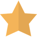 star, interface, signs, Shapes And Symbols, rate, shapes, Favorite, Favourite SandyBrown icon