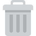 Can, Bin, Basket, Tools And Utensils, Trash, Garbage, miscellaneous LightGray icon