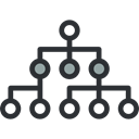 group, team, Boss, people, networking, structure, Business, Hierarchical Structure, network Black icon