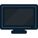 monitor, technology, Tv, television, electronics, screen, Communications DarkSlateGray icon