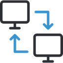 electronic, technology, Laptop, transfer, Computer, computing, networking Black icon