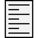 Text, Edit Tools, interface, ui, option, Alignment, lines, Left Alignment WhiteSmoke icon