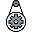 Tools And Utensils, configuration, cogwheel, industry, settings, Gear Black icon