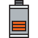 Battery Level, battery status, full battery, Battery, electronics, technology Black icon