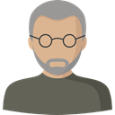 user, Man, Social, profile, Avatar DimGray icon