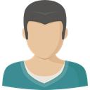 Man, profile, Avatar, user, Social BurlyWood icon