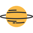 Astronomy, solar system, planet, education, uranus, science SandyBrown icon