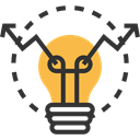 technology, Light bulb, Idea, electricity, electronics, invention, illumination Black icon