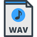 Archive, Files And Folders, computing, File, Wav, interface, Multimedia, Format, document, Extension Icon