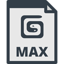 max, interface, Max Format, Max File, Files And Folders, Max Extension, Max File Format Lavender icon