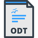 Odt File Format, Odt, Files And Folders, Odt Format, Odt File, open document, Open Document Text, interface Lavender icon