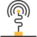 electronics, Multimedia, wireless, internet, Connection, technology, signs, Computer, interface, Wifi Black icon