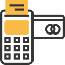 Business, Point Of Service, pay, commerce, Debit card, Business And Finance, payment method, Credit card DarkSlateGray icon