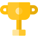 Champion, trophy, Sports And Competition, award, winner, cup Gold icon
