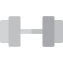weight, gym, sports, Excercise, Sports And Competition, Barbell, Phisical Black icon