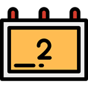 week, day, Time And Date, days, date, Month SandyBrown icon