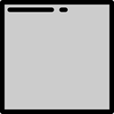 square, shapes, Shapes And Symbols, Geometrical LightGray icon