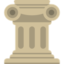 decoration, Art, Antique, Adornment, buildings, Column, Art And Design, Elegant, Ornamental Tan icon