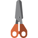 Tools And Utensils, Cutting, Handcraft, Cut, scissors Black icon