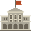 Monuments, buildings, university, school, Architecture And City, college, Classroom, education DarkGray icon