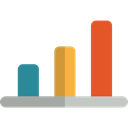 graphic, graph, Business And Finance, Business, Stats, Bar chart, statistics, Seo And Web Black icon