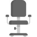 Desk Chair, Chair, buildings, miscellaneous, Furniture And Household, Seat, sitting DimGray icon
