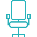 office, Money, Finance, work, Analysis, Business, Chair Black icon