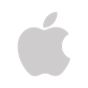 Apple, Logo, Company, technology, ipad, ios, Iphone LightGray icon