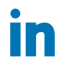 Logo, Communication, website, web, Service, Linkedin, Social DarkCyan icon
