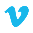 Vimeo, Communication, Social, internet, Brand, media, network Black icon