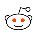 Reddit, website, Communication, technology, media social, internet Black icon