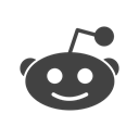 internet, website, technology, media social, Reddit, Communication Black icon