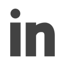 web, Logo, website, Linkedin, Social, Communication, Service DarkSlateGray icon