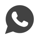 media, Call, Logo, Contact, Social, Whatsapp, Message DarkSlateGray icon