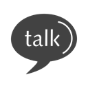 google talk, Social, media, Call, Logo, Message, Contact DarkSlateGray icon